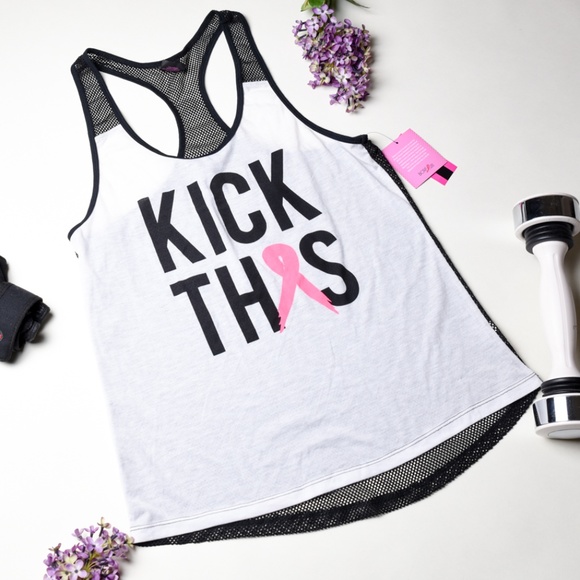 Material Girl Tops - ⭐HP⭐NWT MATERIAL GIRL Racer back Tank Top L